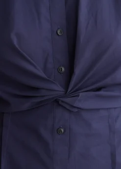 Louisa Sleeveless Poplin Dress