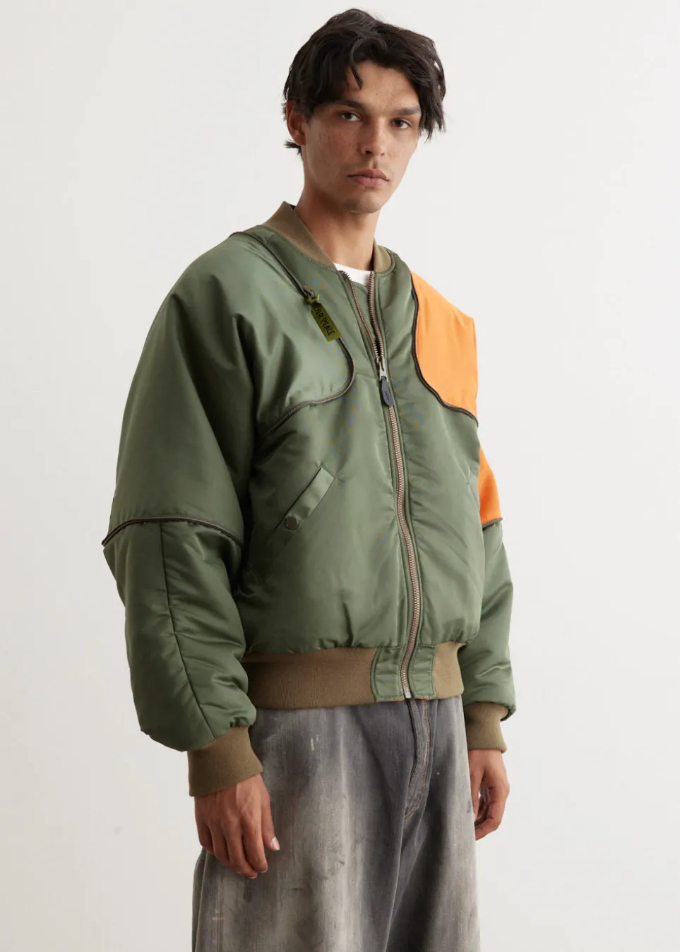 MA-1 Nylon SHAM BOMBER Jacket