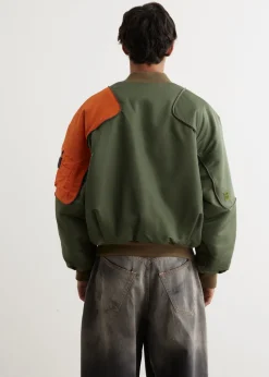 MA-1 Nylon SHAM BOMBER Jacket