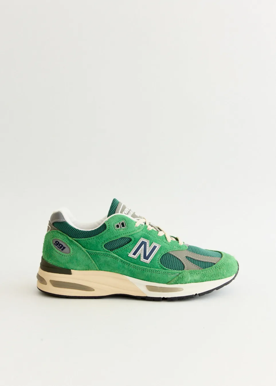 MADE in UK 991v2 'Mineral Green' Sneakers
