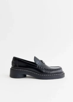 Metal Free Leather Ms Loafers