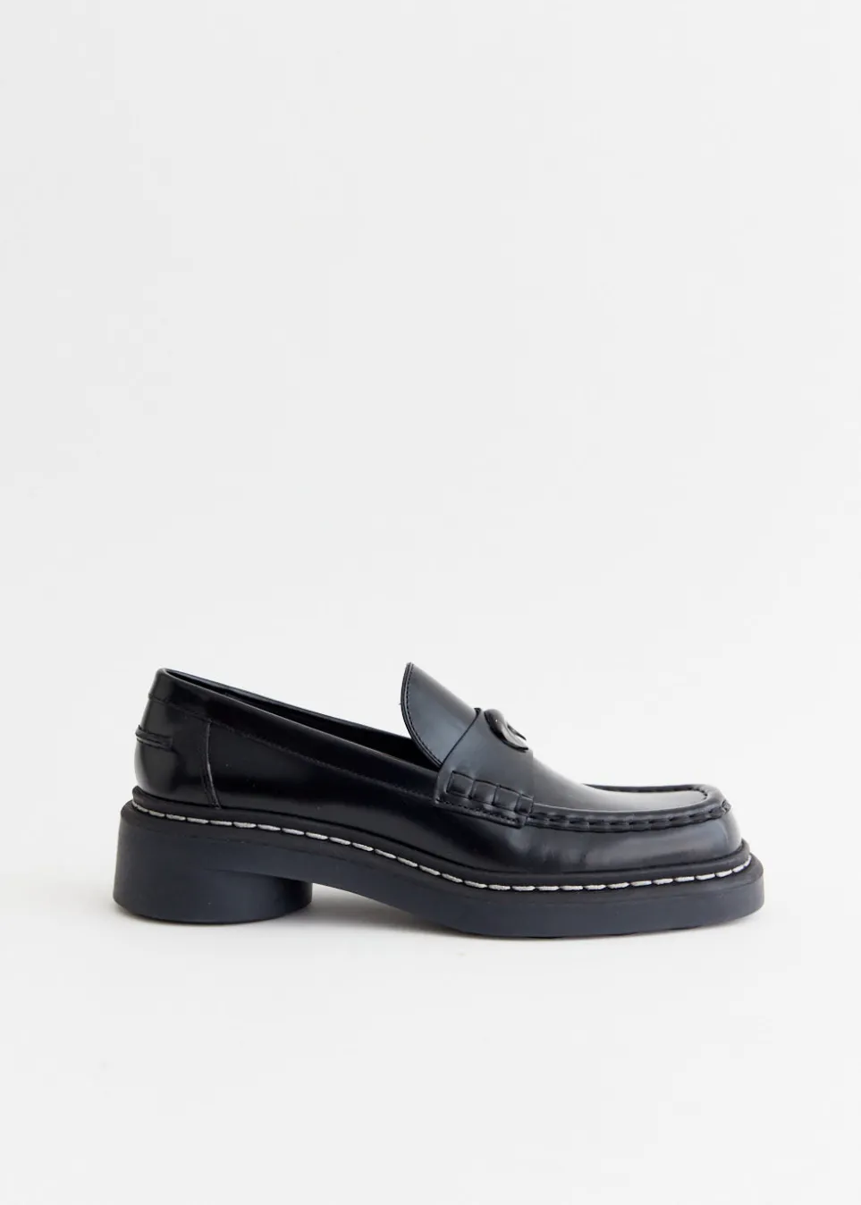 Metal Free Leather Ms Loafers