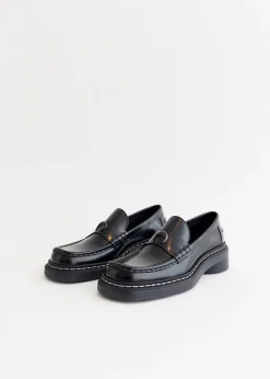 Metal Free Leather Ms Loafers