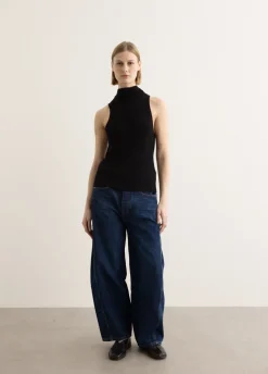 Mid Rise Balloon Jeans