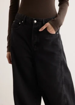 Mid Rise Balloon Jeans