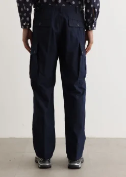 MIL 6 Pocket Indigo Rip Stop Pants