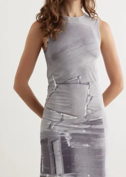 Mirror Printed Dress