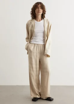 Monogram Silk Pyjama Bottoms