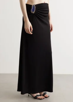 Moodstone Ruched Skirt