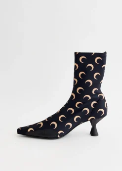Moon Printed Jersey MS Boots