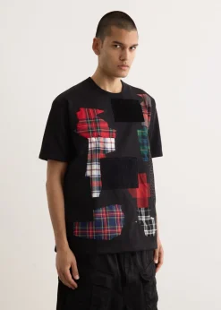 Multi Fabrics Patchwork T-Shirt