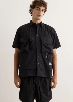 Multi Pocket Short Sleeve Shirt