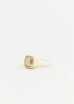 Natures Smile Signet Impression Ring