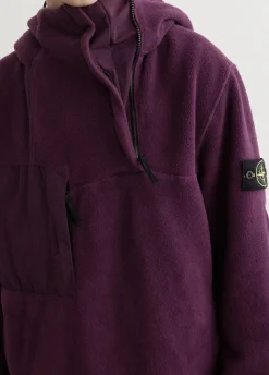 Nylon Cotton Fleece Anorak