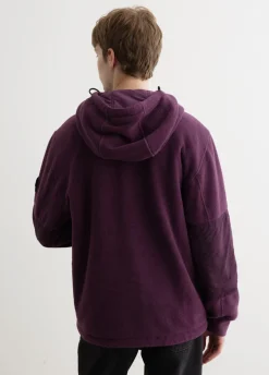 Nylon Cotton Fleece Anorak