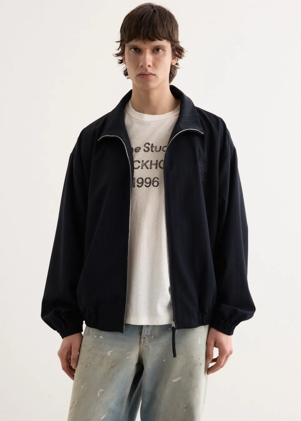 Olandios Vis Pinstripe Jacket