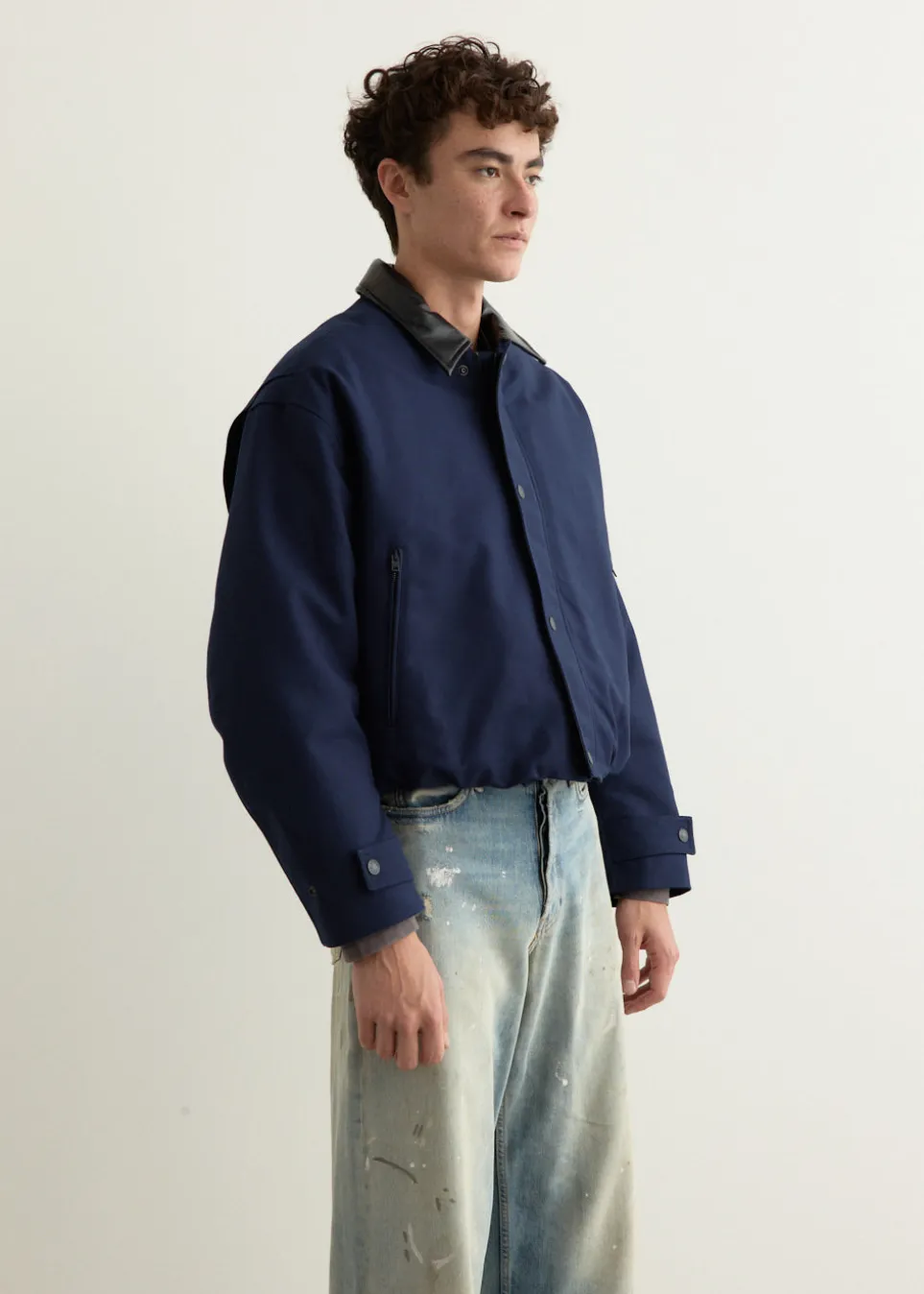 Opado Double Cotton Satin Jacket