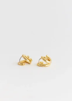 Open Coil Earrings