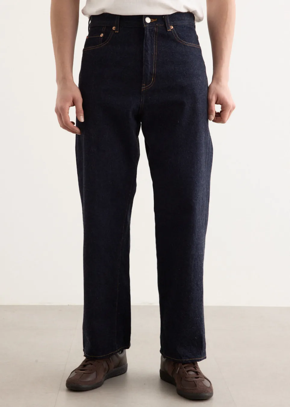 13oz One Wash Wide Fit Jeans