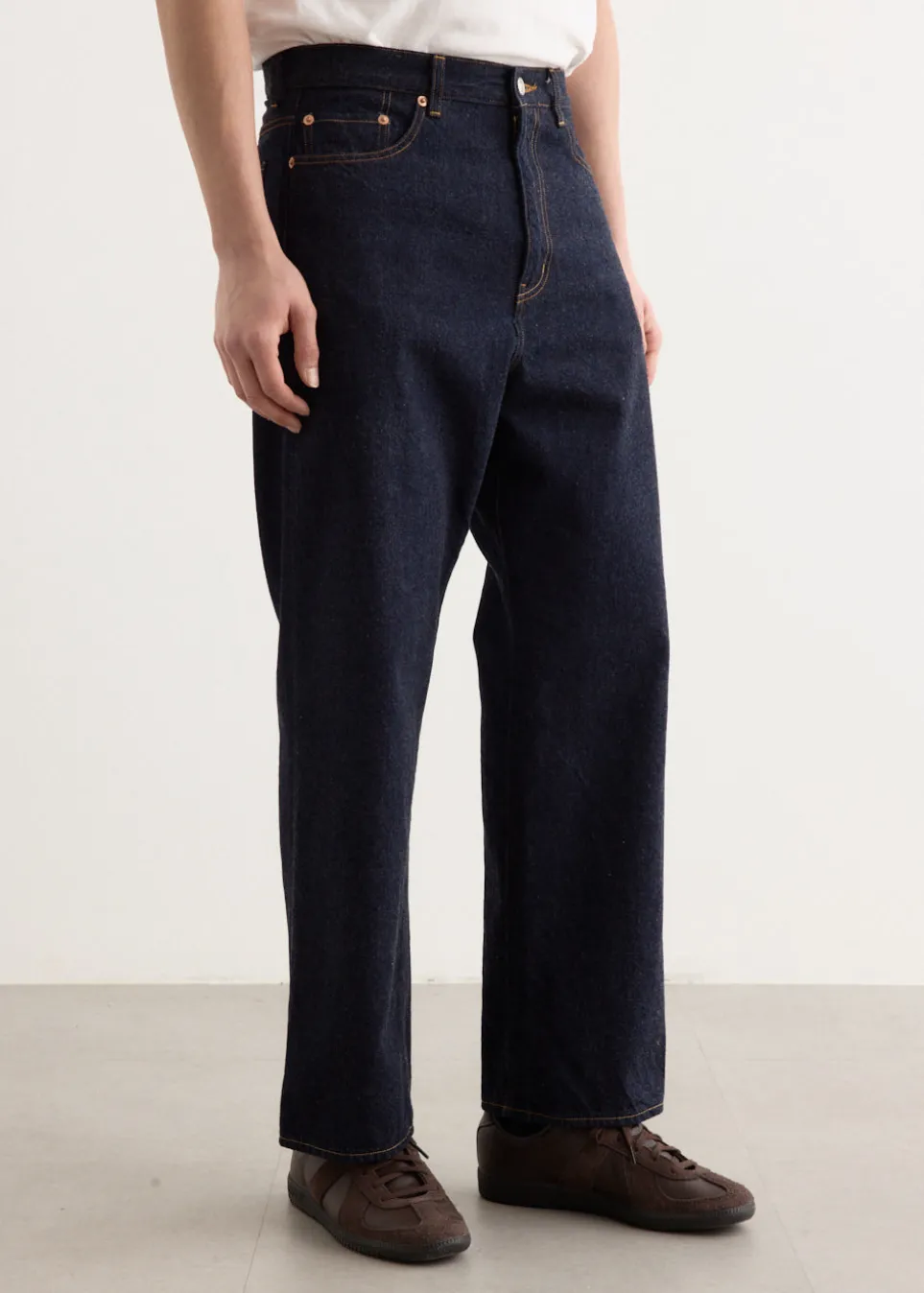 13oz One Wash Wide Fit Jeans