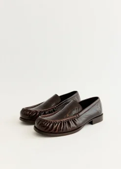 Patent Leather Loafers