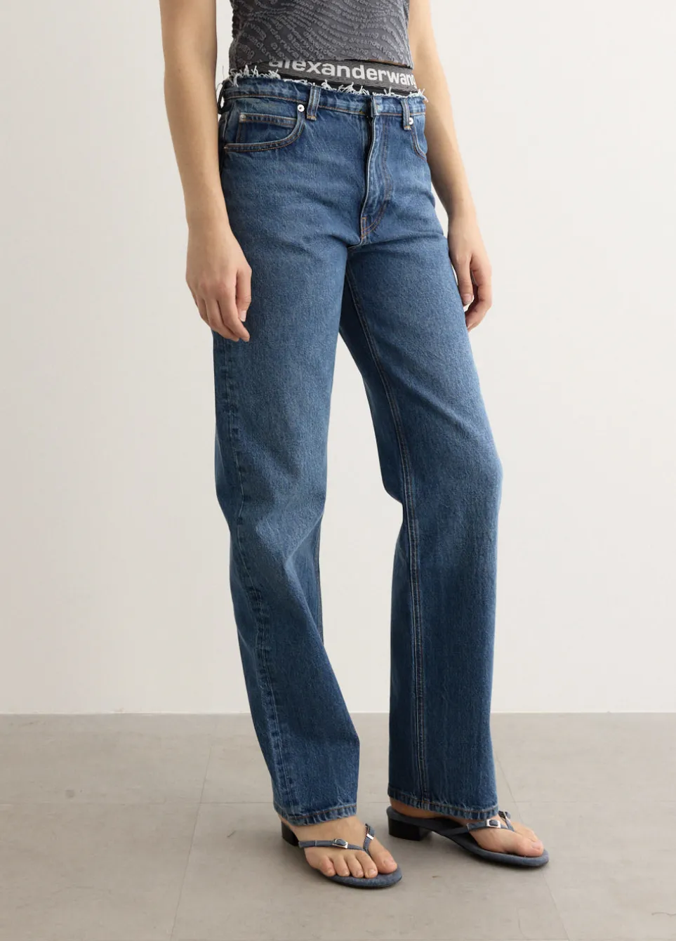 Pre-Styled EZ Jeans With Sporty Undie