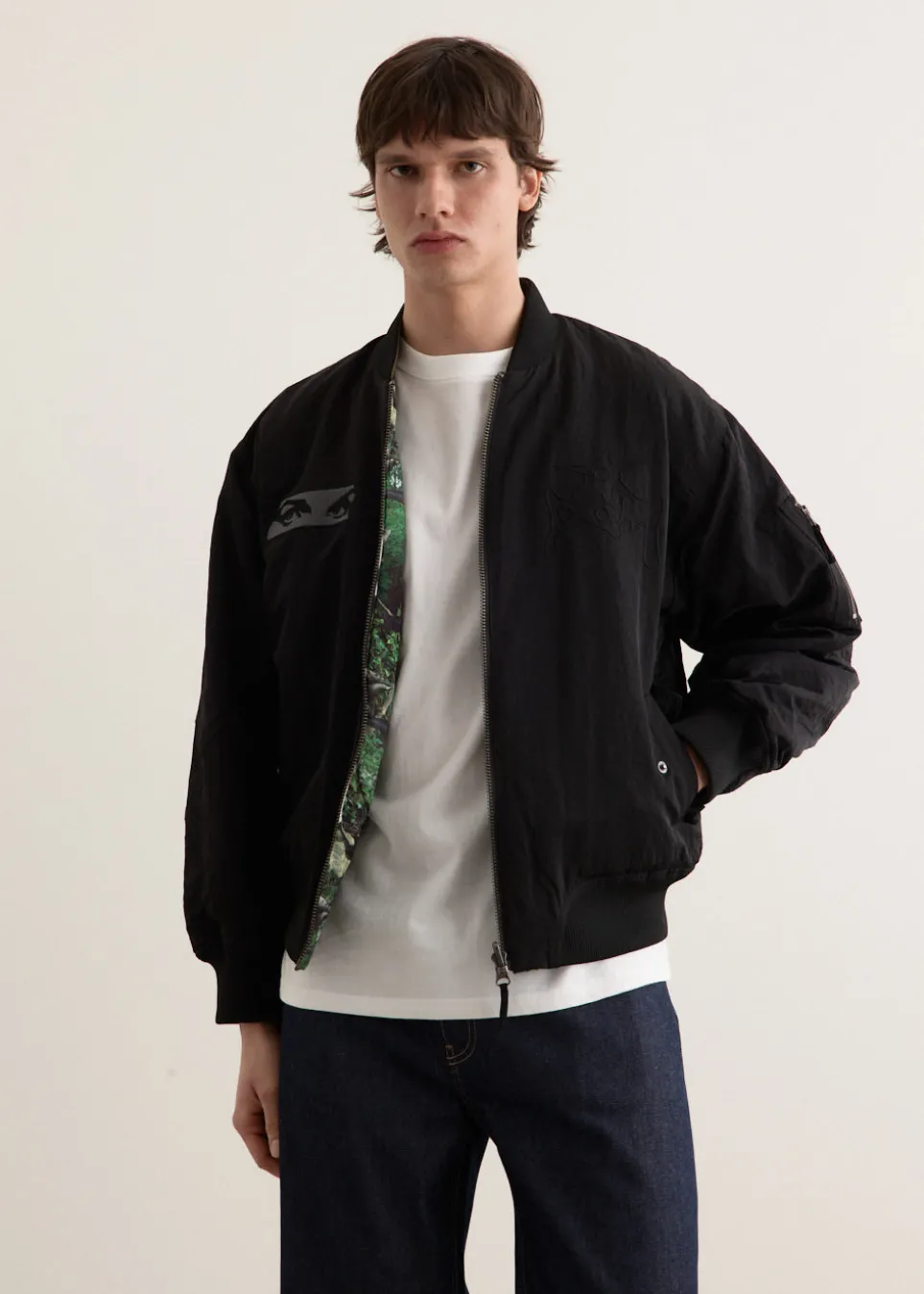 Real Tree Reversible Bomber Jacket
