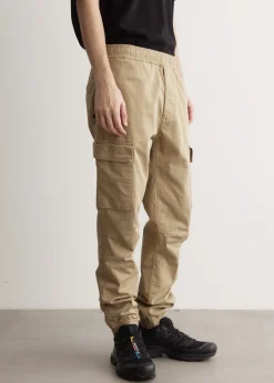 Regular Fit Tapered Stretch Cotton Cargo