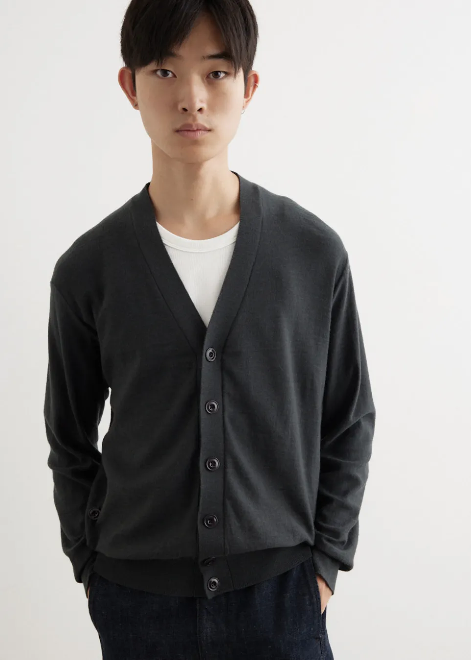 Relaxed Twisted Cardigan