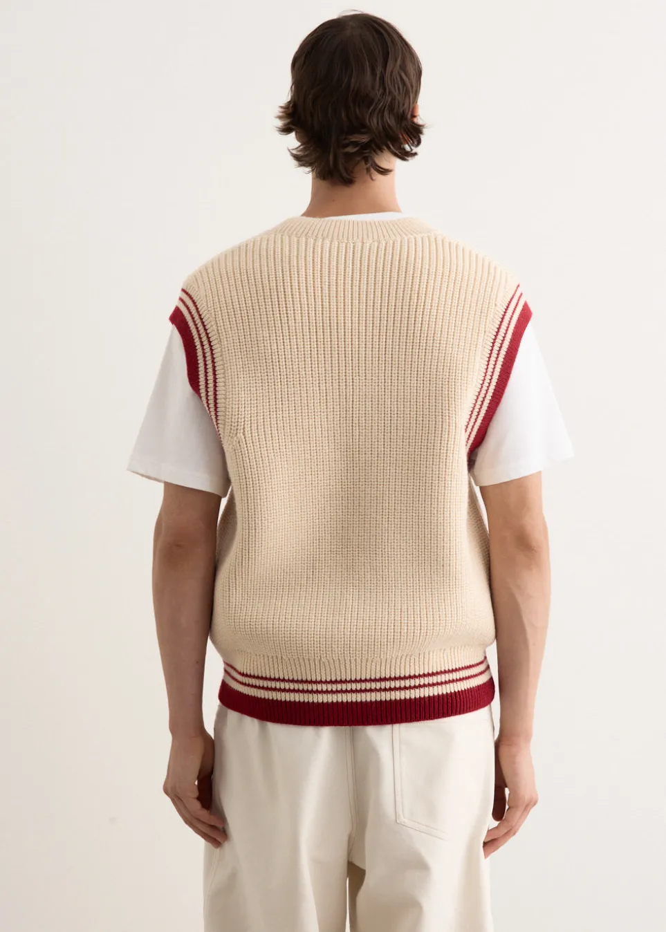 Ribbed Sweater Vest