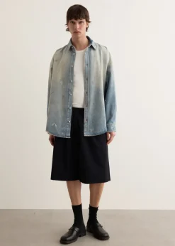 Rubbero Vis Pinstripe Shorts