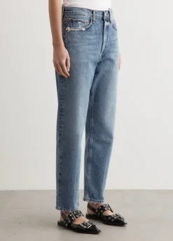 90's Mid Rise Straight Jeans