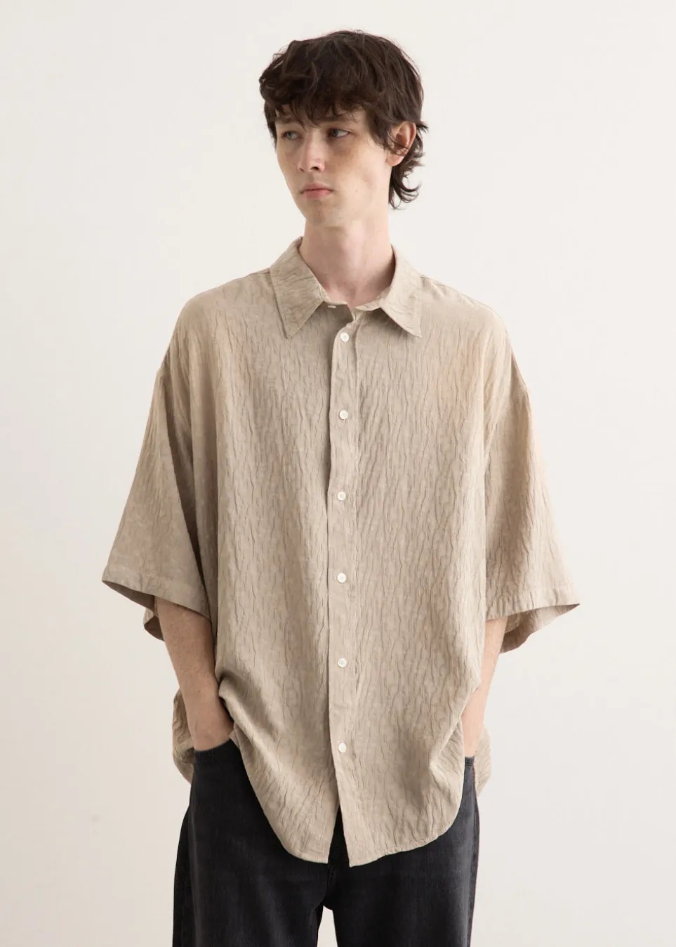 Setar Short Sleeve Monogram Shirt