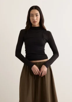 Shade Double Layer Long Sleeve Top