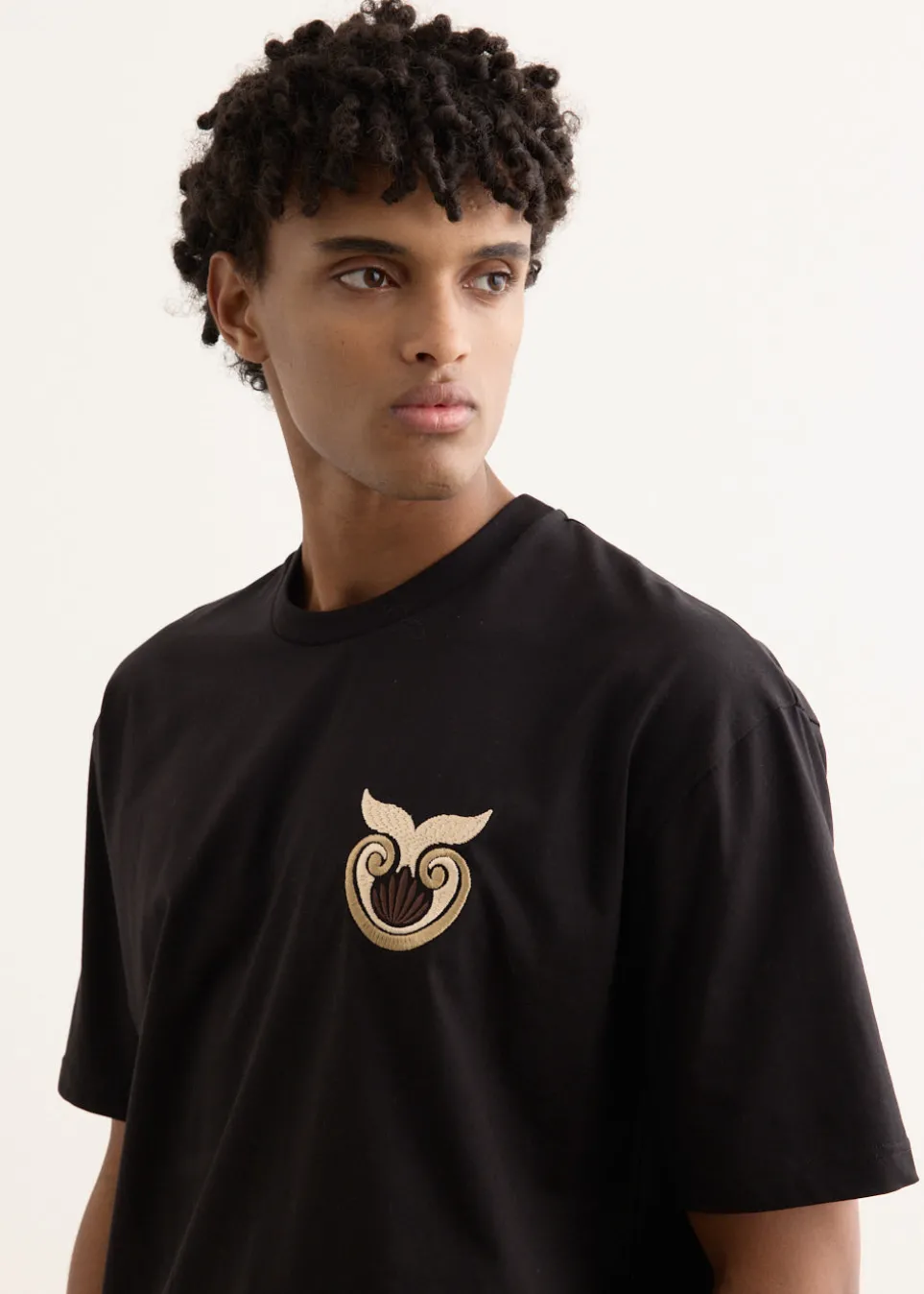 Shell Embroidered T-Shirt