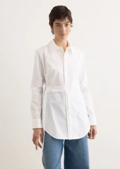 Shirt With Strap Detail