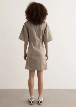 Short Sleeve Shirt Dress