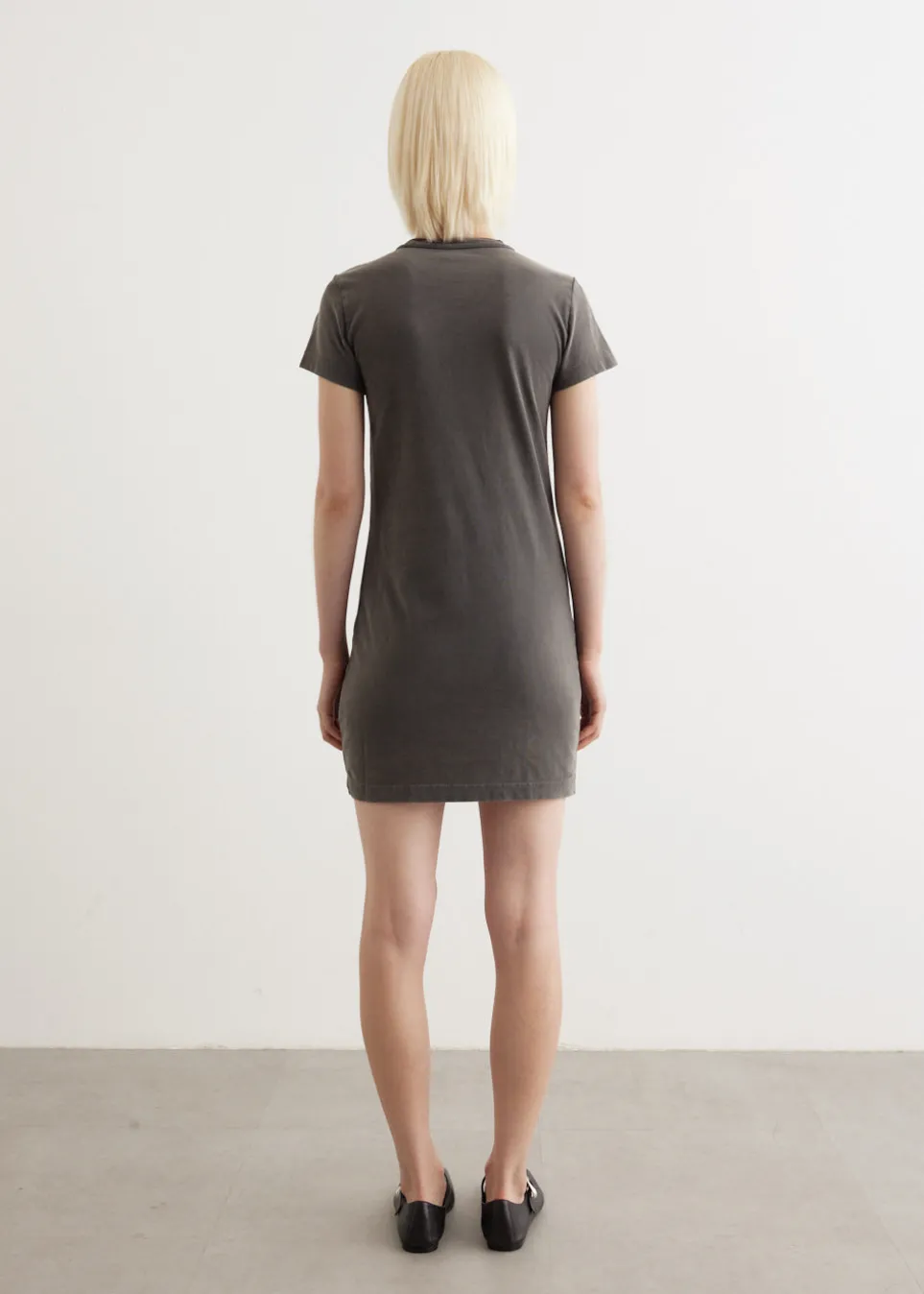 Shrunken T-Shirt Mini Dress