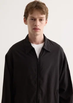 Silk Garment Dyed Blouson