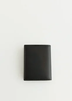 Silver Eyelet Bifold Wallet