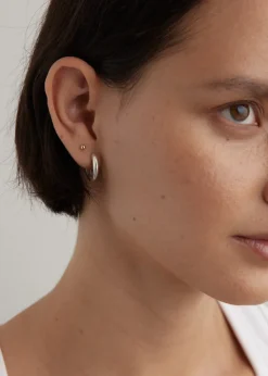 Silver Hoop Earrings