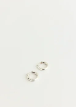Silver Hoop Earrings