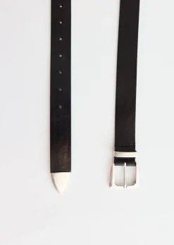 Simple Square Buckle Belt