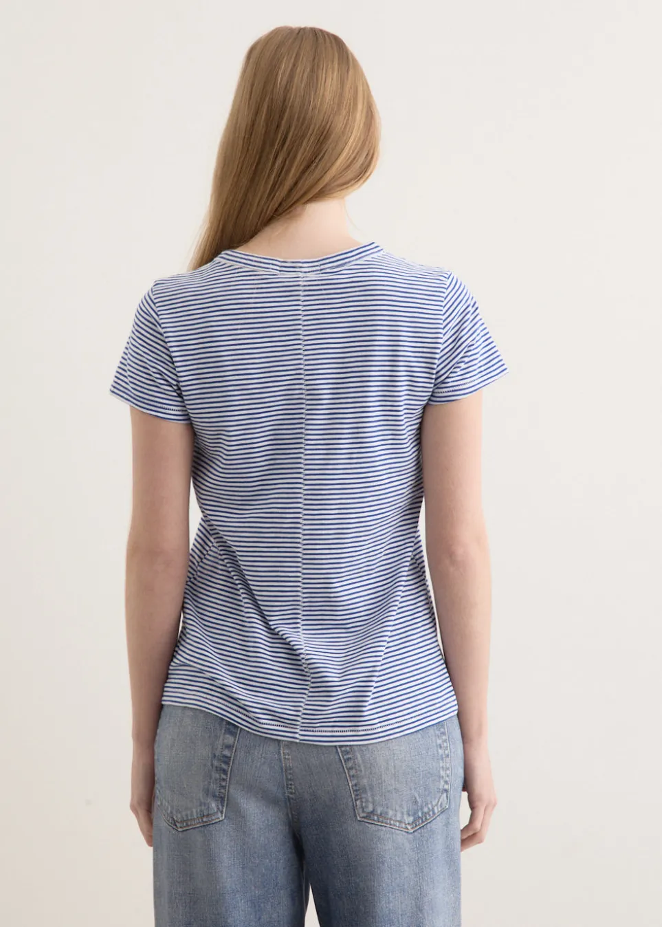 Slub Stripe T-Shirt
