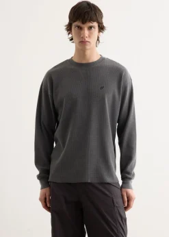 SNYC Pigment Dyed Waffle Top