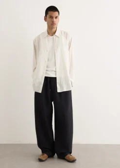 Sonny Linen Wool Drawstring Pant