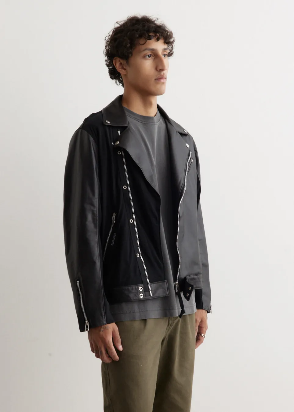 Spliced Leather Rider