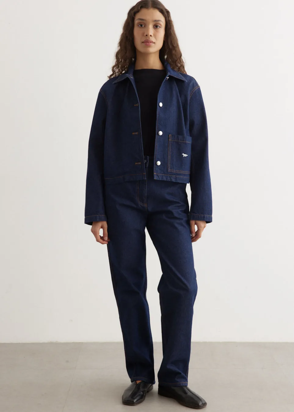 Straight Denim Jeans