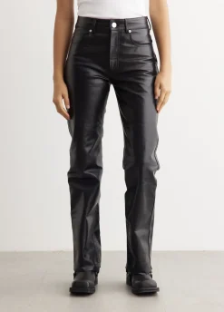 Straight Fit Trousers