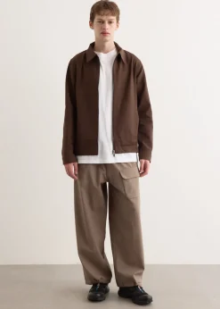 String Cuff Balloon Pants